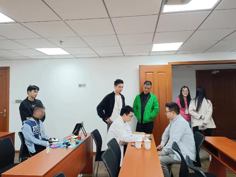 中科标禾开展义诊活动-关爱员工身心健康