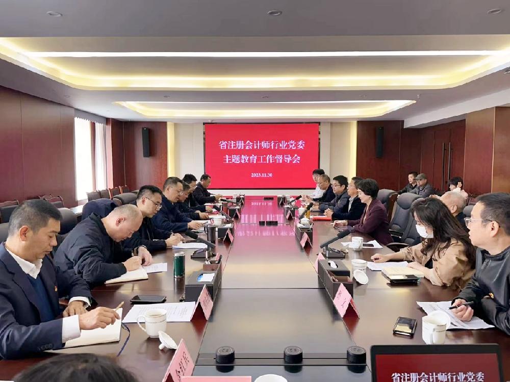 四川德文参加省注协主题教育工作督导座谈会